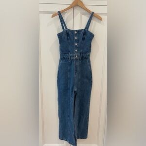PAIGE Blue Denim Jumpsuit